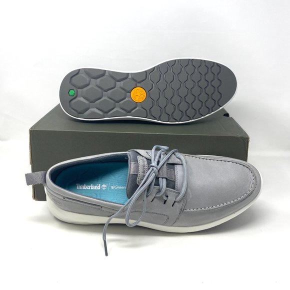 ?MEGA SALE?Timberland Bradstreet Oxford Full Grain Silver Men TB 0A42G1 085 main image 12